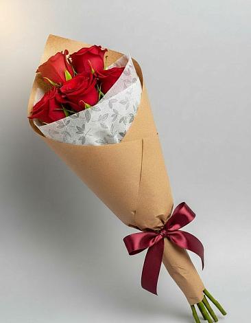Букет цветов из: Розы в Кулаково