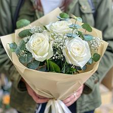Букет Нежные грёзы в Кулаково Букет цветов из: Розы в Кулаково