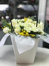Композиция бриллиант в Кулаково Цветочная композиция из Розы в Кулаково